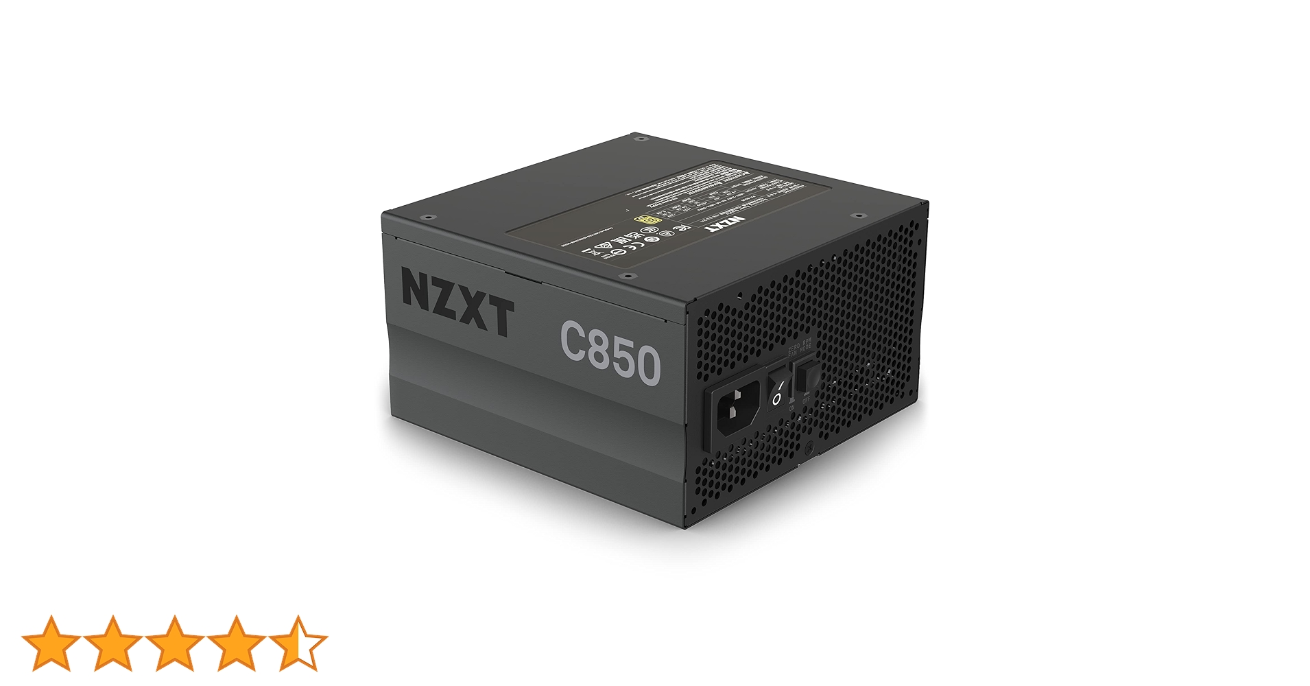 Amazon | NZXT C850 PC電源ユニット 850W 80PLUS Gold 2022年モデル PA